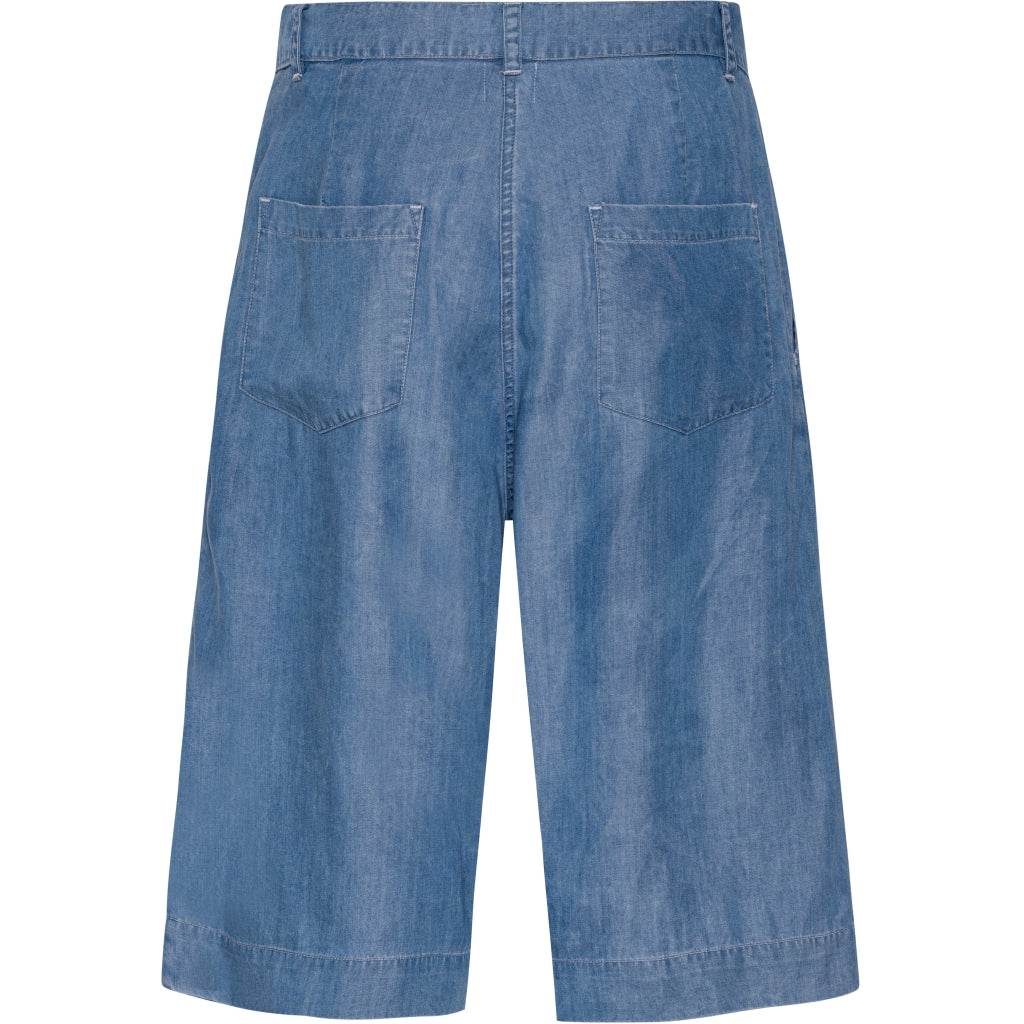 Luna Moon Nantucket Capri Shorts Shorts Denim washed