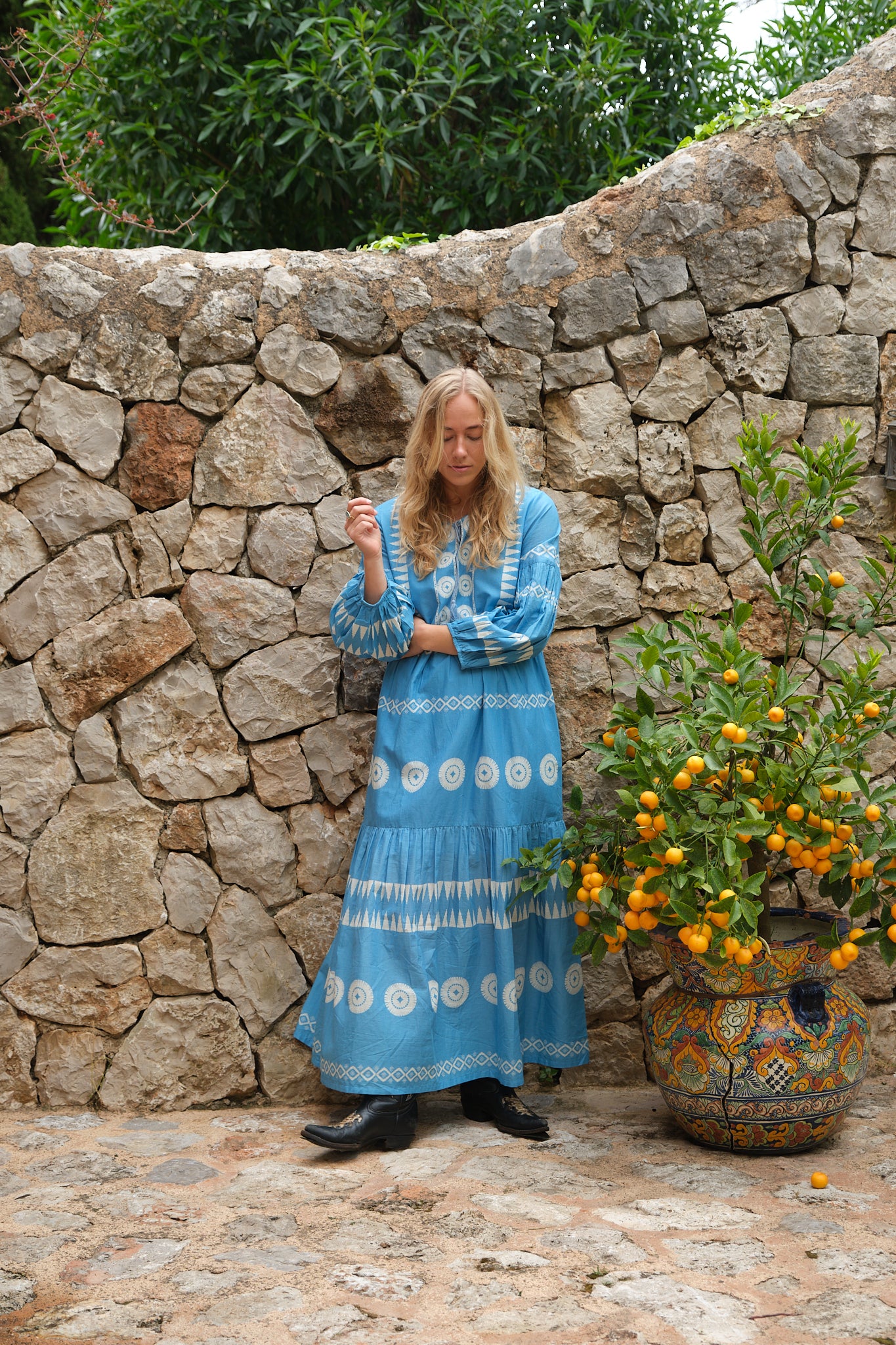 Luna Moon Palma - Dress Dress Aquamarine