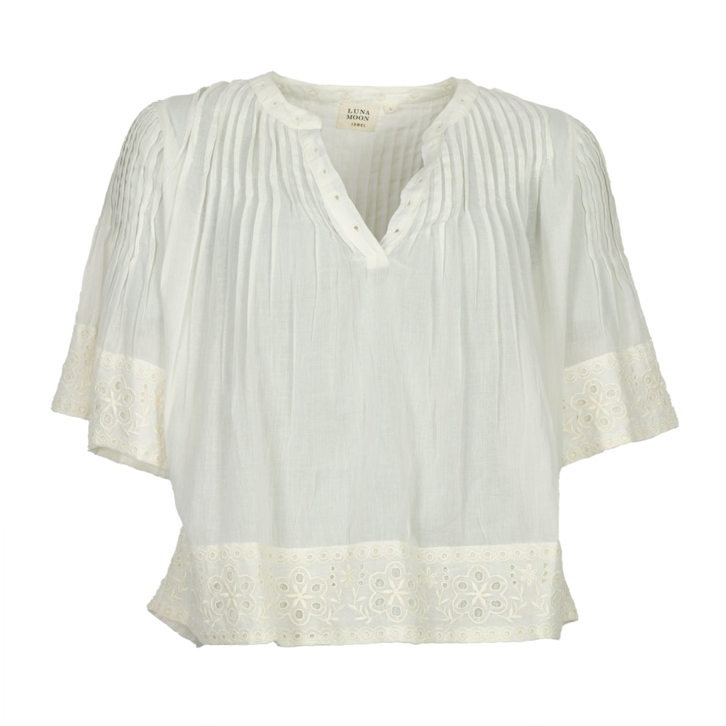 Luna Moon Portofino - Blouse Blouse White