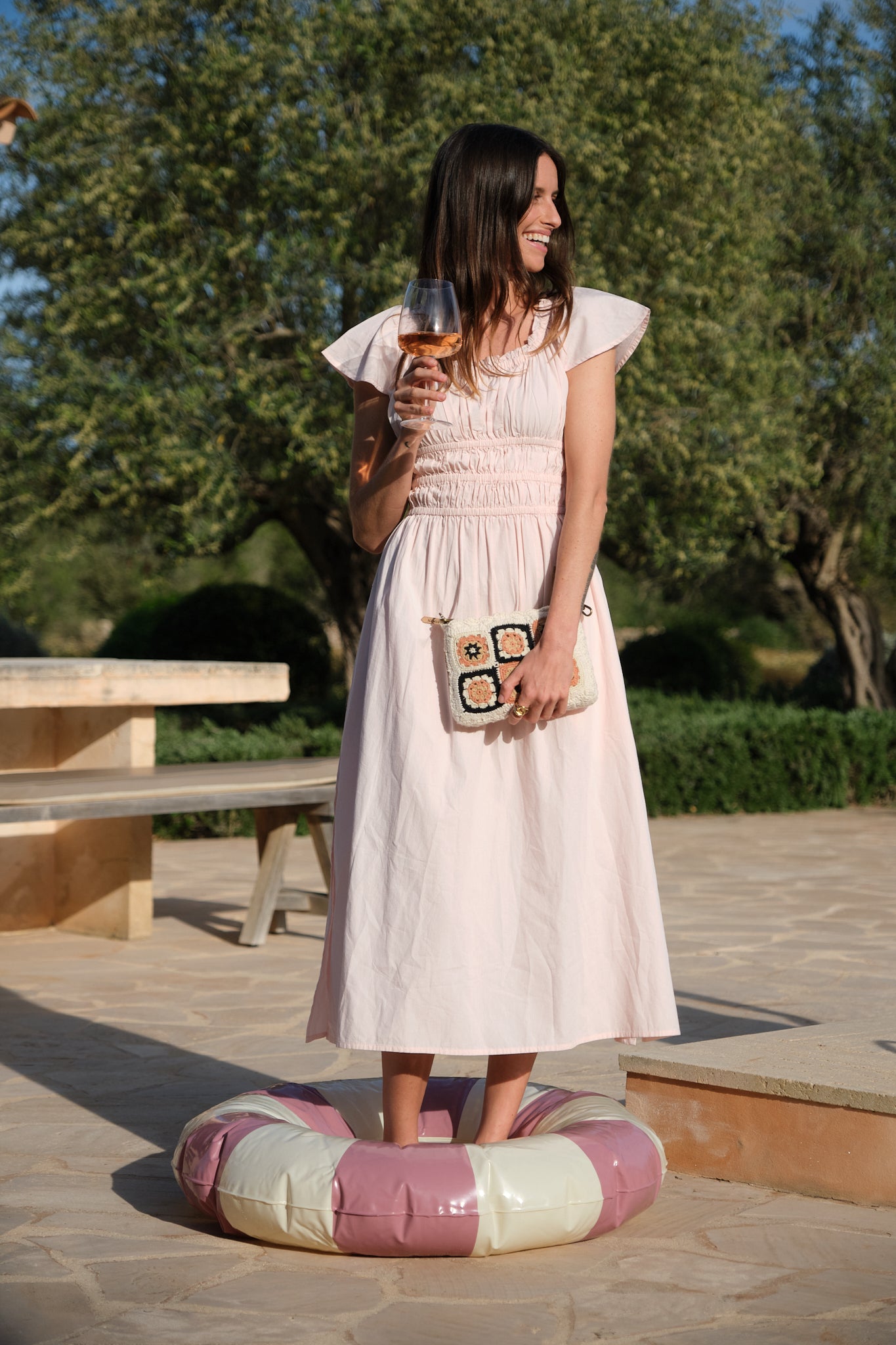 Luna Moon Positano - Dress Dress Light Pink