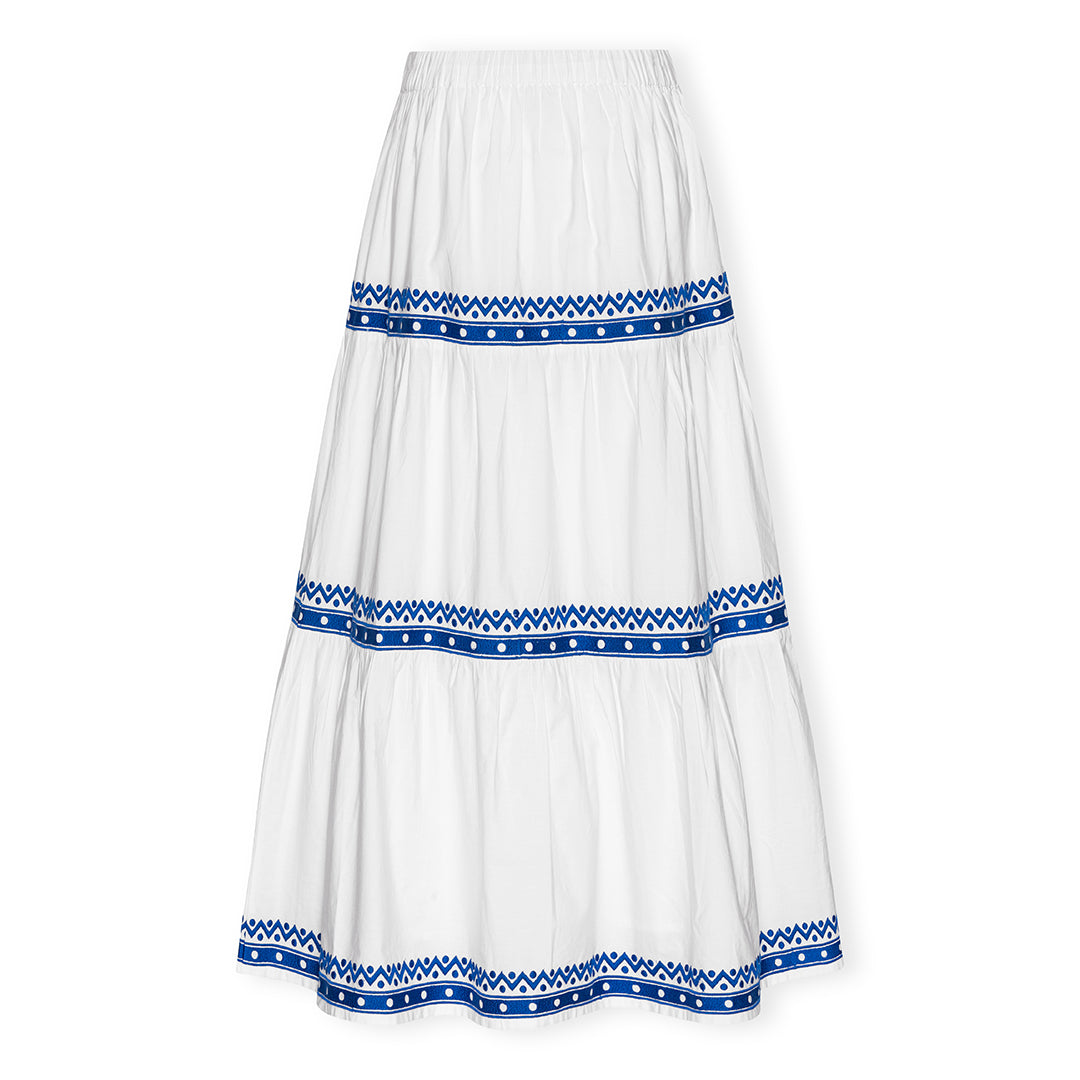 Luna Moon Santorini - Skirt Skirt Greek blue