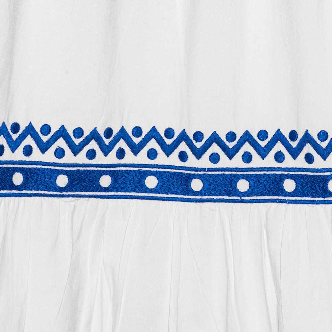 Luna Moon Santorini - Skirt Skirt Greek blue