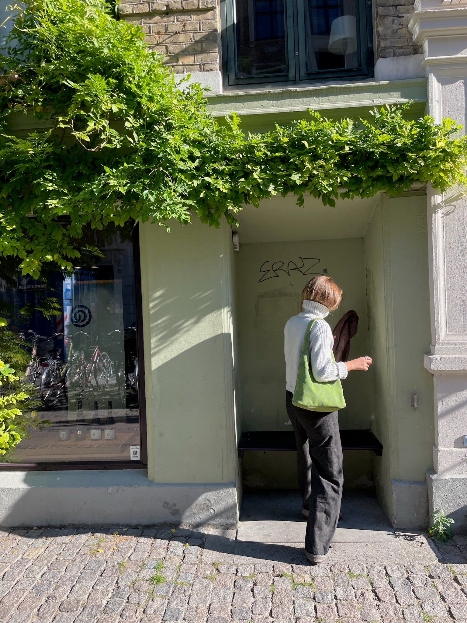 Luna Moon Small Hobo - Rivoli Etoile Hobo bag Peridot green