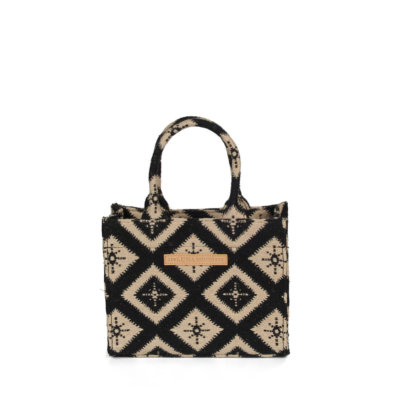 Luna Moon Small Tote - Rue Rivoli Bag Black