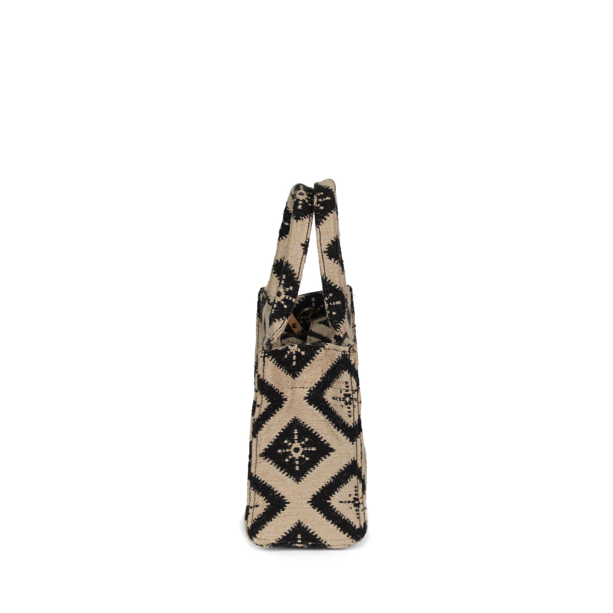 Luna Moon Small Tote - Rue Rivoli Tote bag Jute - black