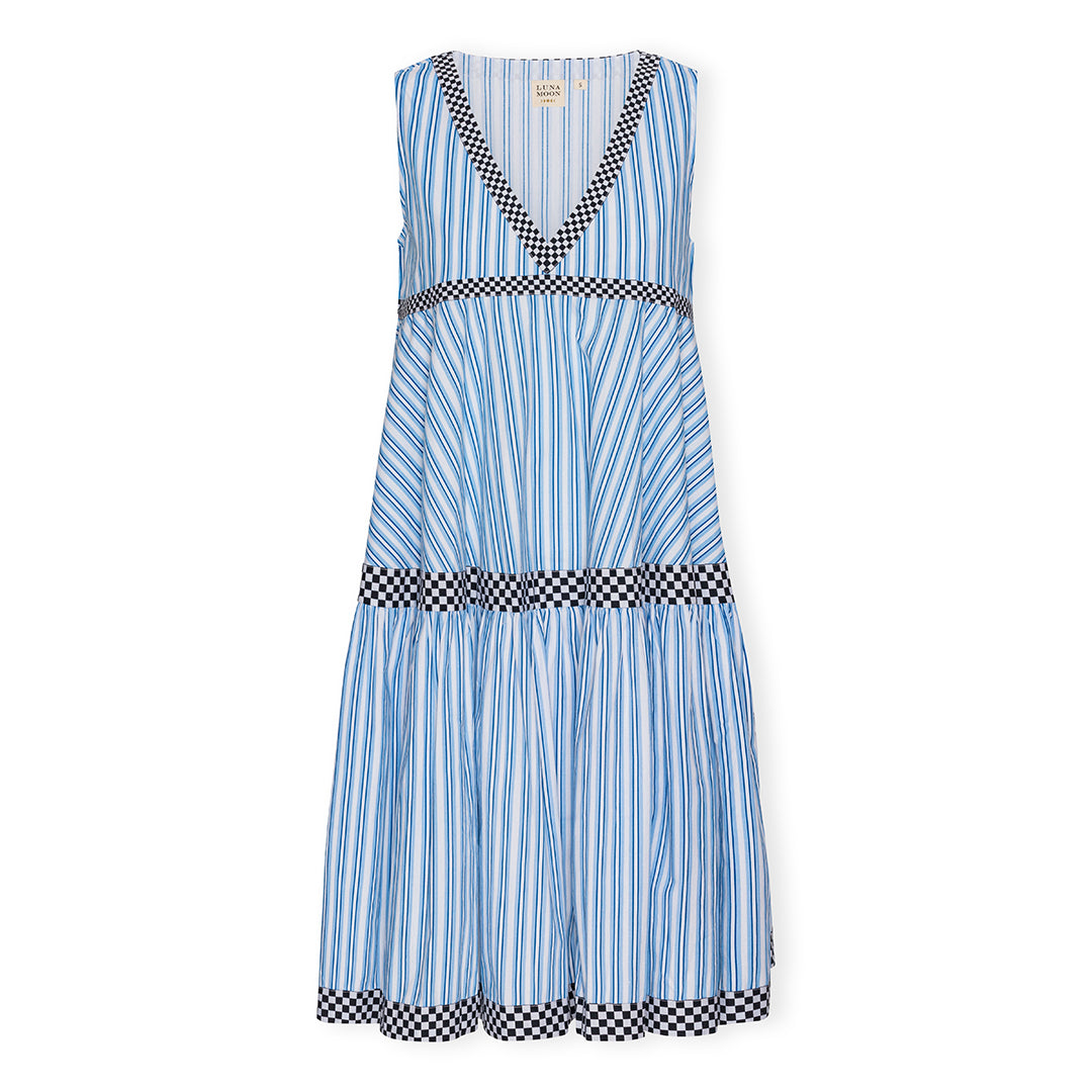 Luna Moon Soho - Sleeveless Dress Dress Aquamarine