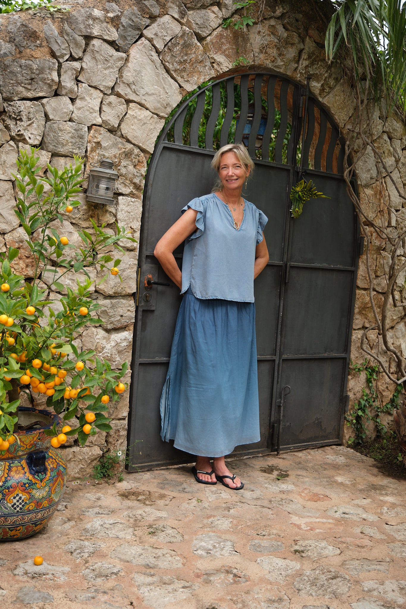 Luna Moon Sorento - Skirt Skirt Dusk Blue