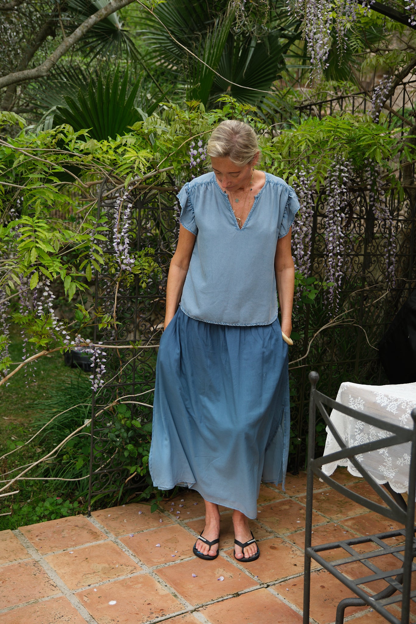 Luna Moon Sorento - Skirt Skirt Dusk Blue