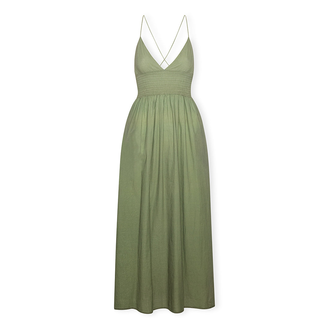 Luna Moon Sorento - Slip Dress Dress Olive
