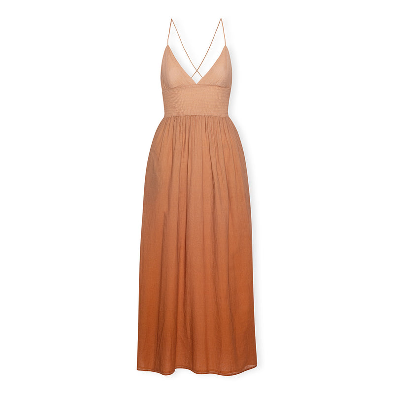 Luna Moon Sorento - Slip Dress Dress Terracotta