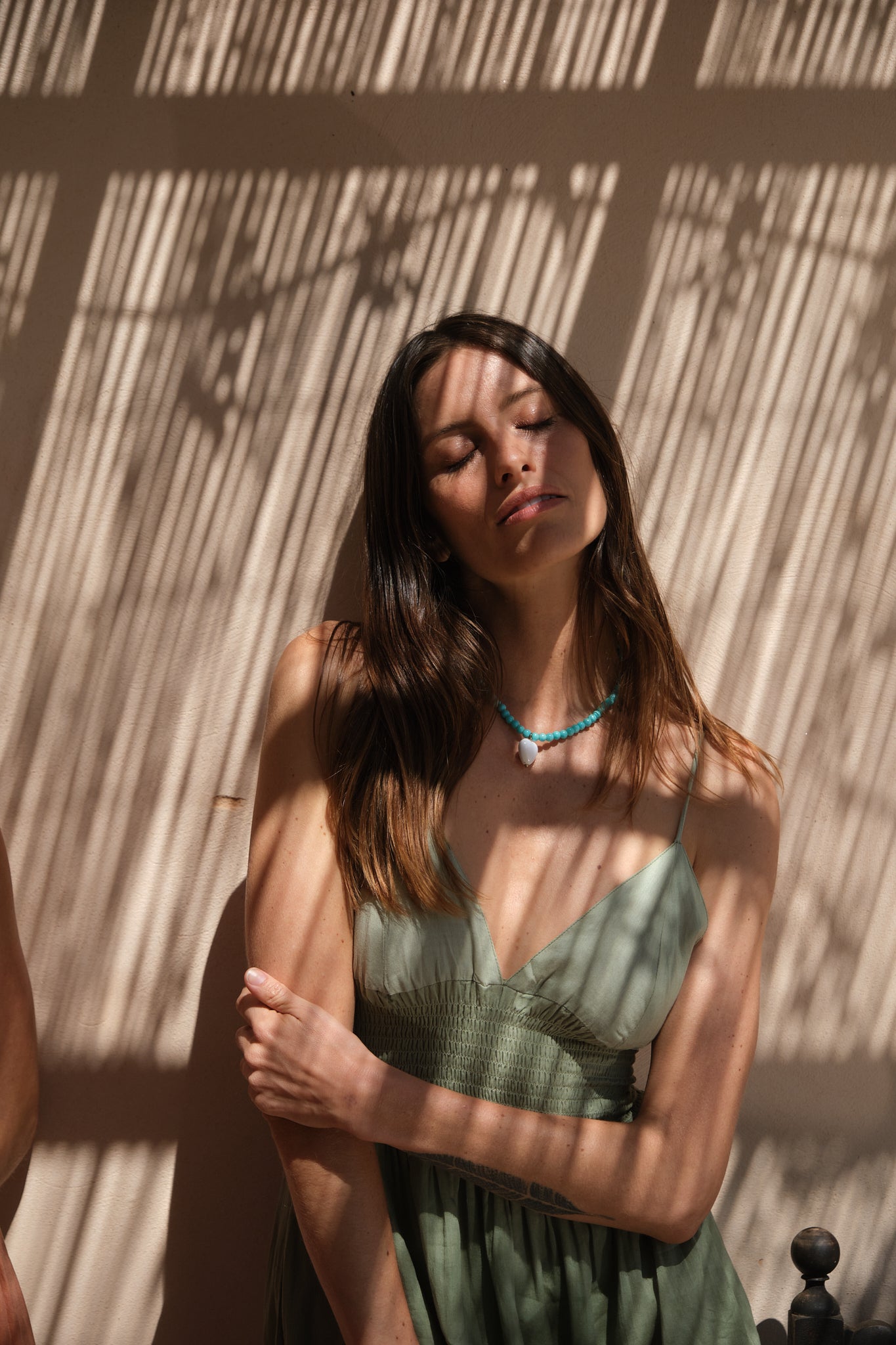 Luna Moon Sorento - Slip Dress Dress Olive