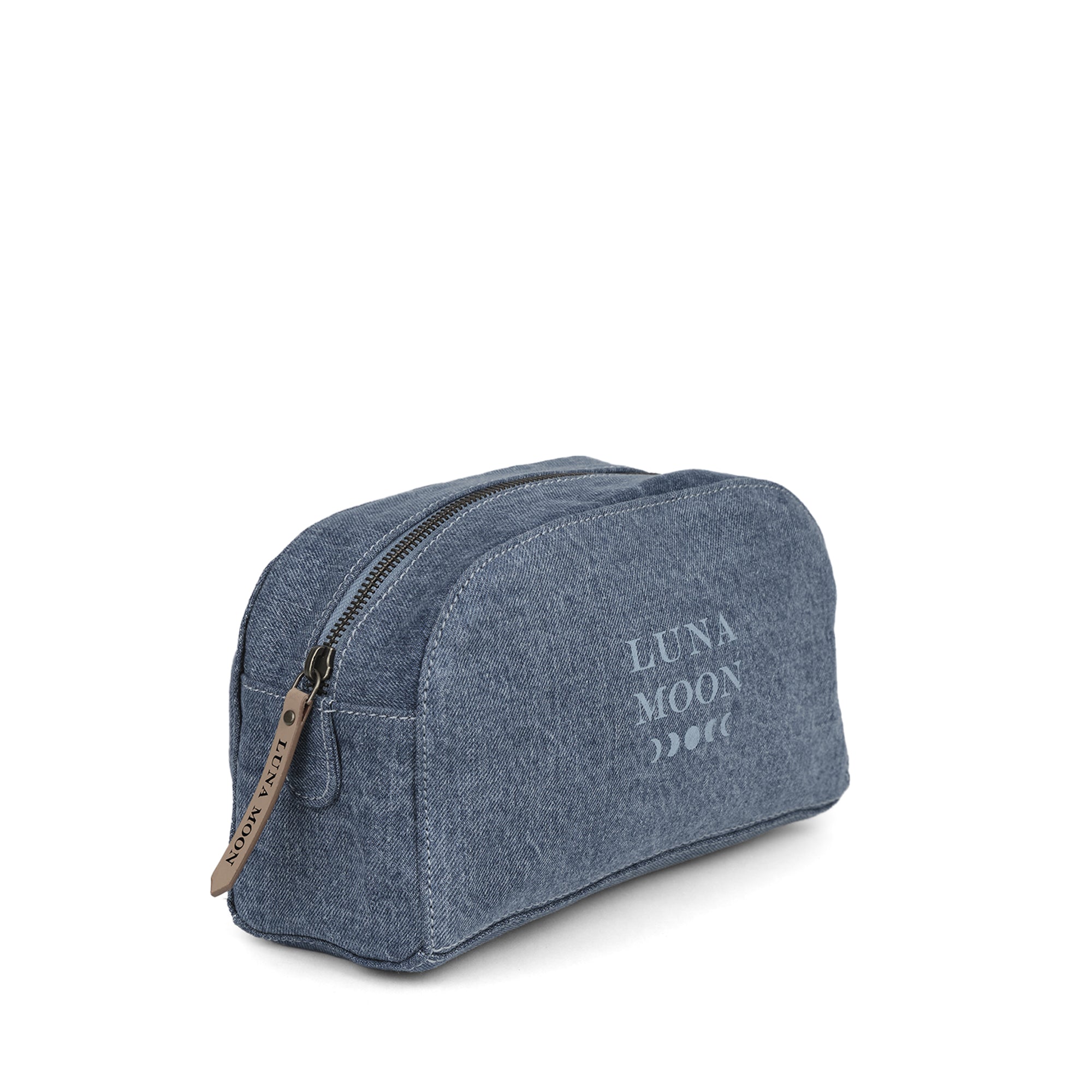 Luna Moon Toiletry bag - Camden Accessory Denim washed