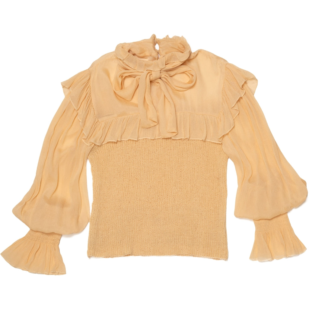 Luna Moon Balmoral blouse Apparel Blonde Autumn
