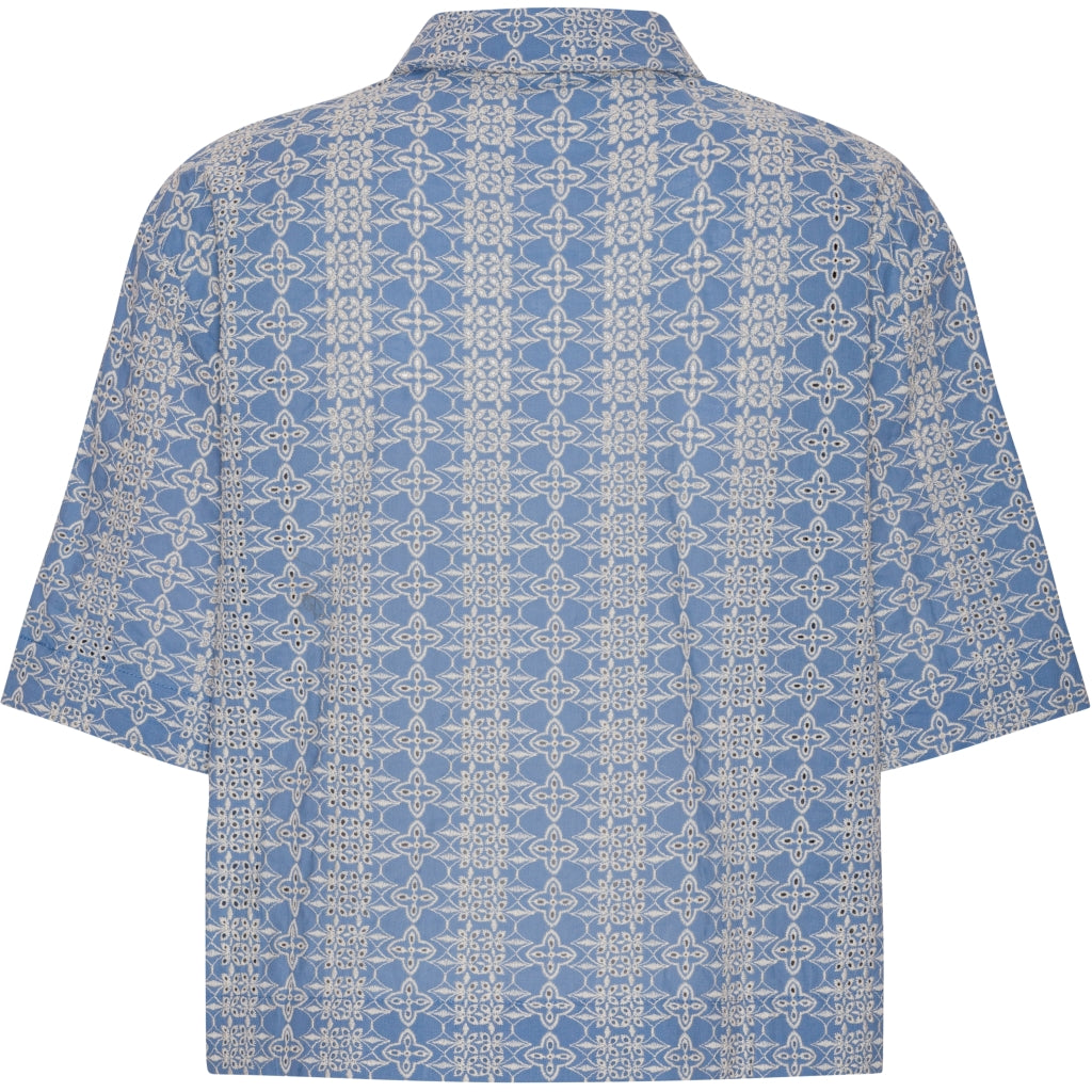 Luna Moon Biarritz Shirt Shirt Light Blue