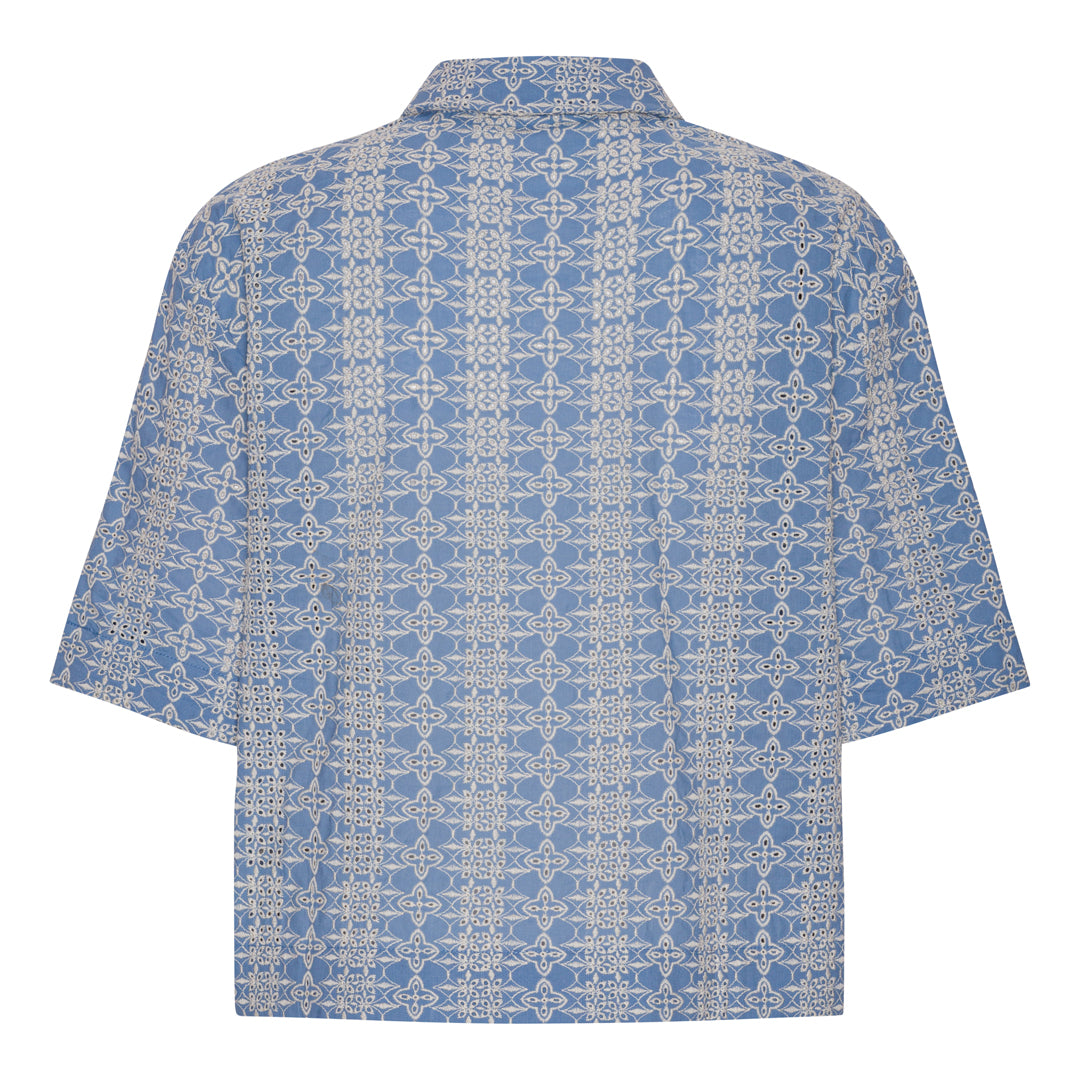Luna Moon Biarritz Shirt Shirt Light Blue