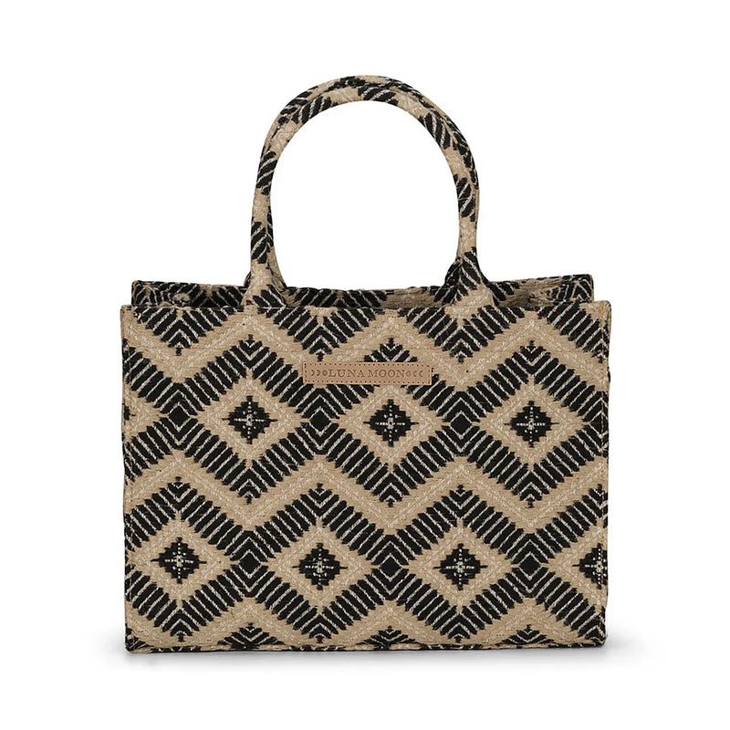 Luna Moon Big Tote - La Rambla Tote bag Black