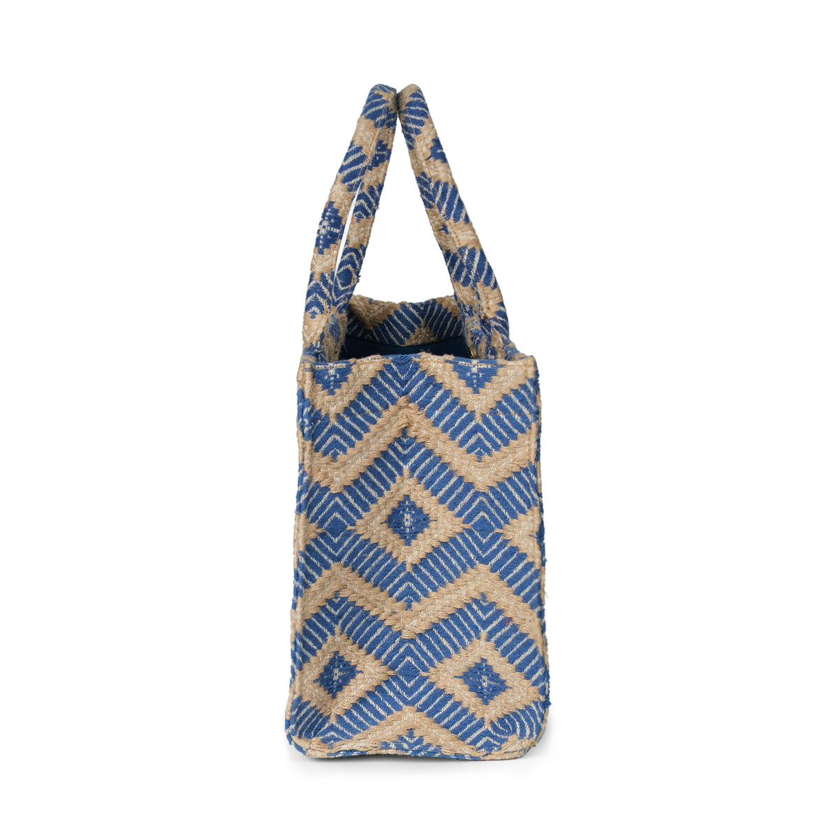 Luna Moon Big Tote - La Rambla Tote bag Greek blue