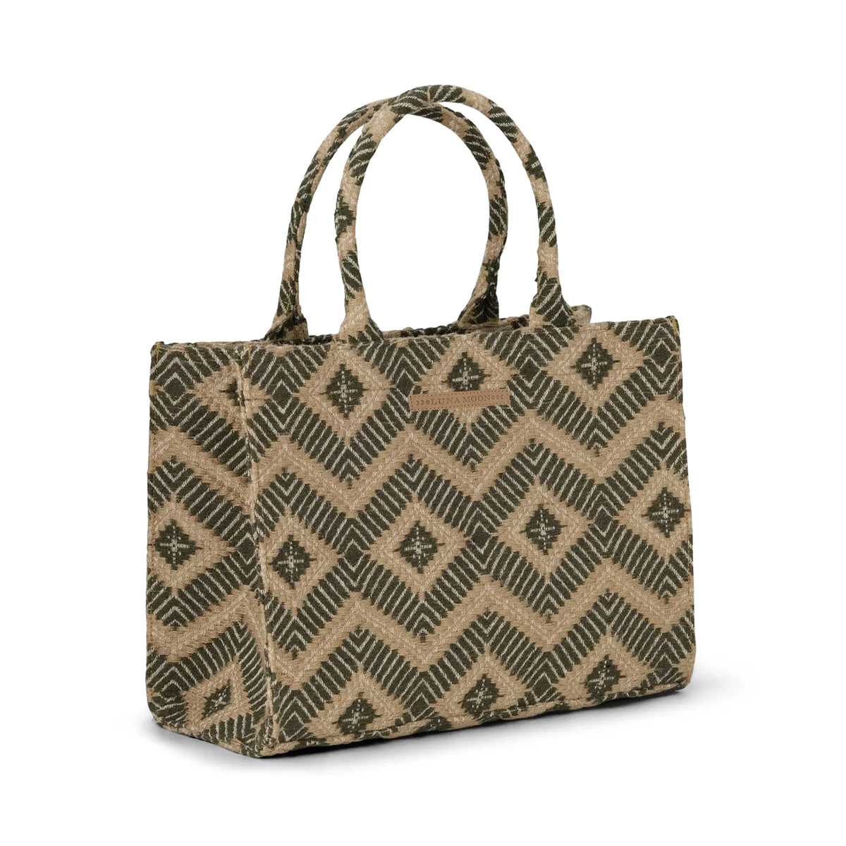 Luna Moon Big Tote - La Rambla Tote bag Olive