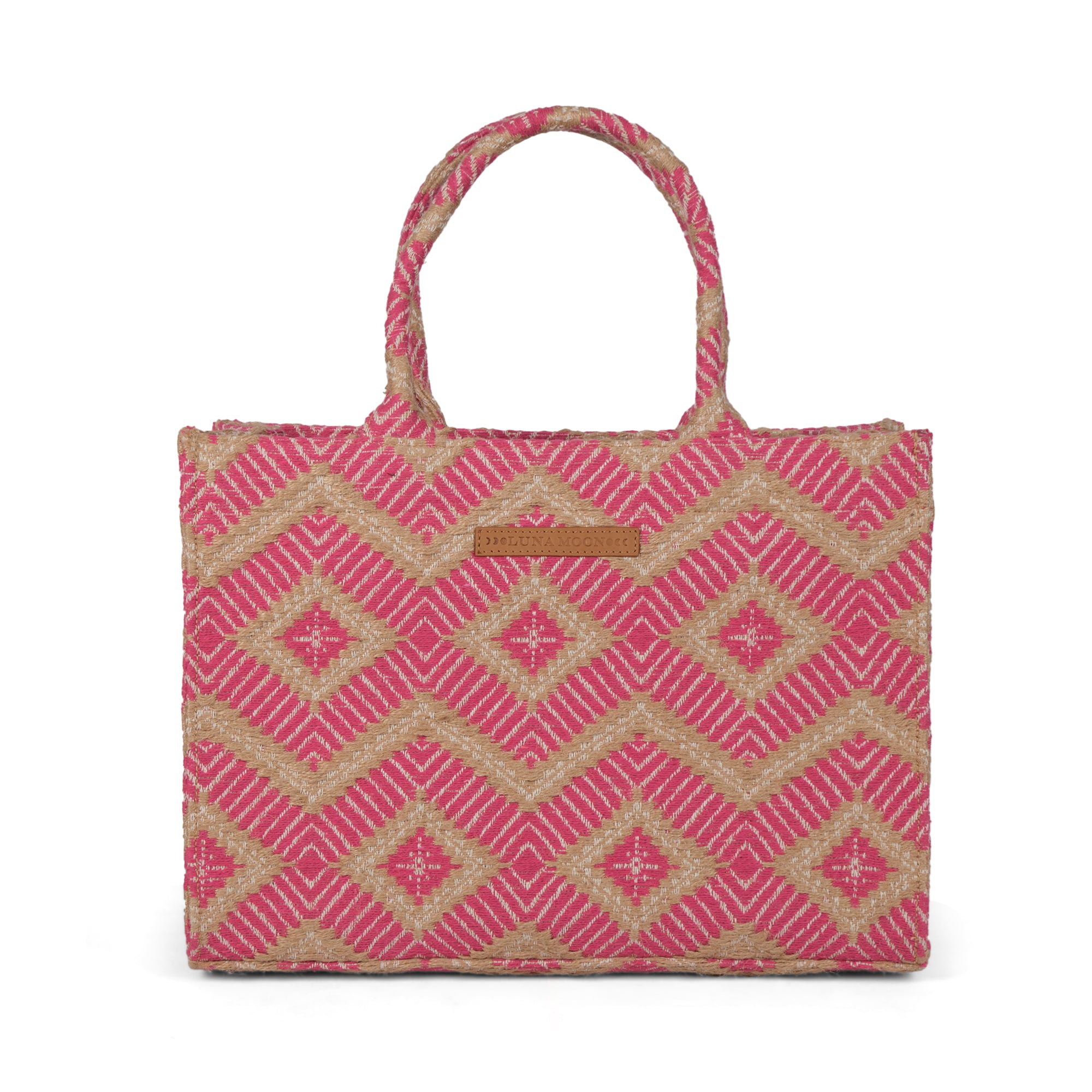 Luna Moon Big Tote - La Rambla Tote bag Pink