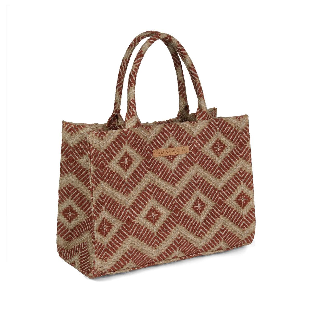 Luna Moon Big Tote - La Rambla Tote bag Terracotta