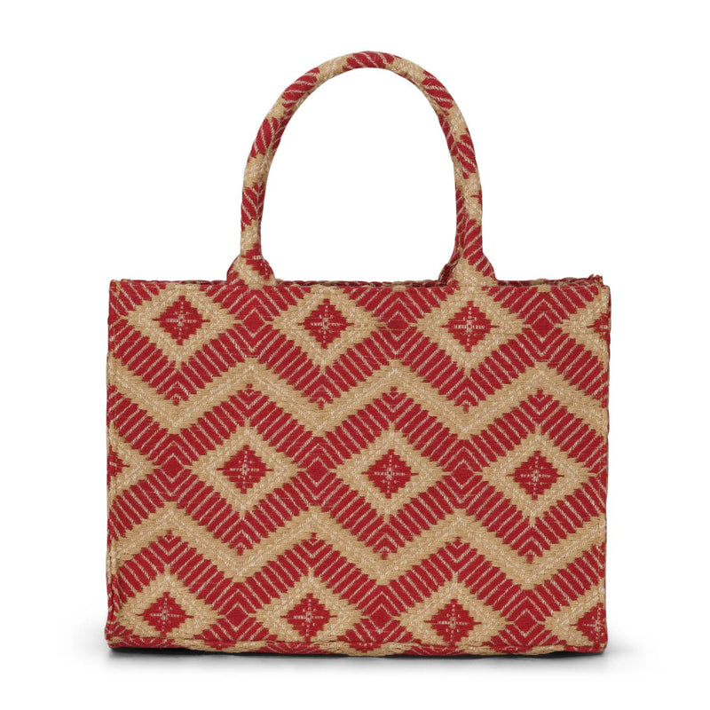 Luna Moon Big Tote - La Rambla Tote bag Wine