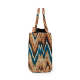 Luna Moon Big Tote - Siena Bag Ocean Depths - camel