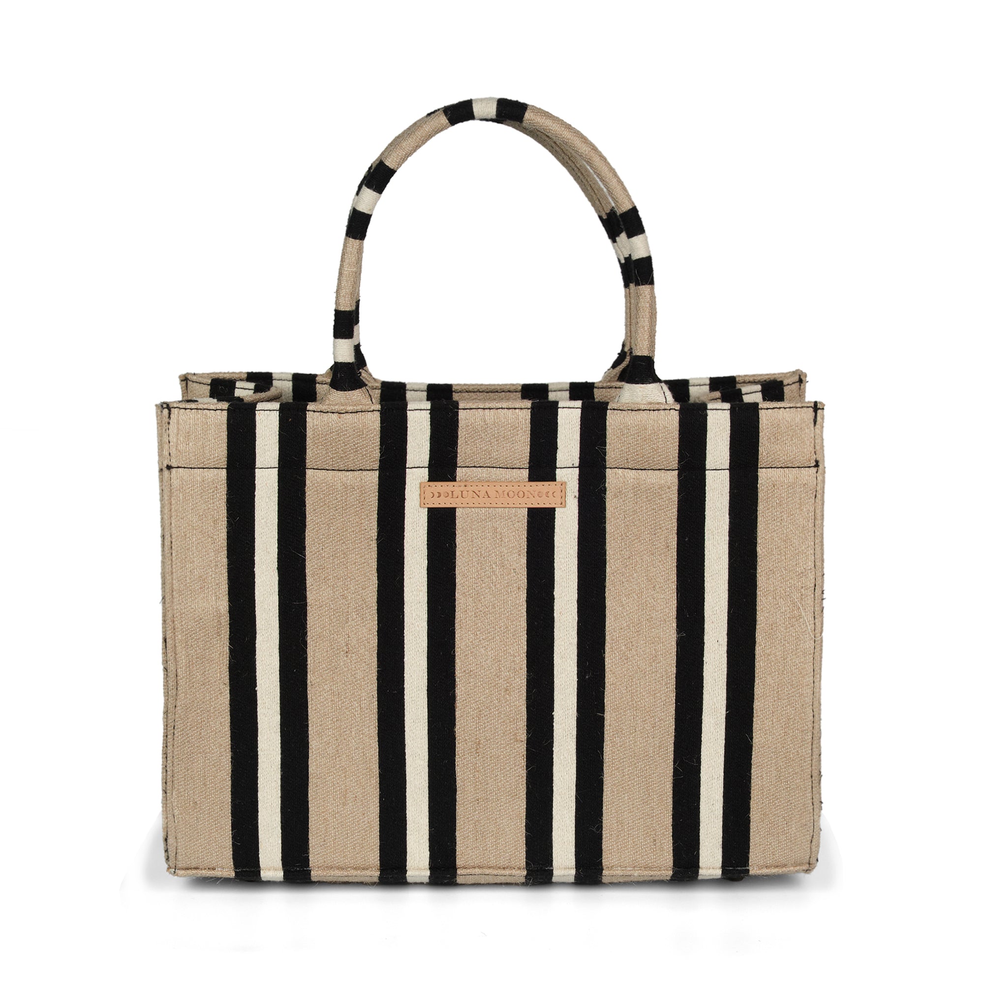 Luna Moon Big Tote - Svinkloev Bag Jute - black