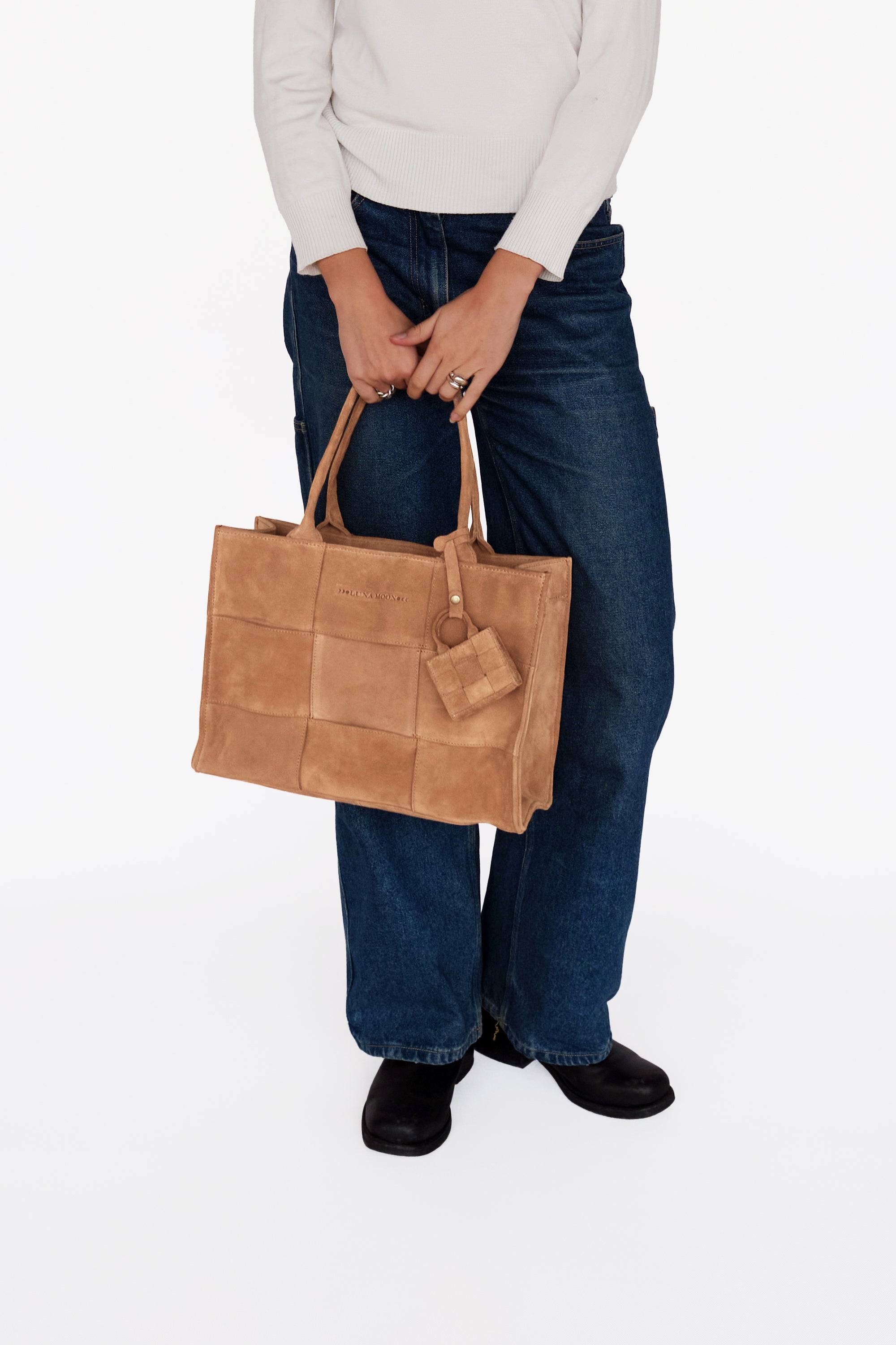 Luna Moon Charm - Cervino Vista Bag Charm Camel