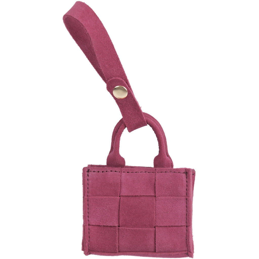 Luna Moon Charm - Cervino Vista Bag Charm Pink Sangria