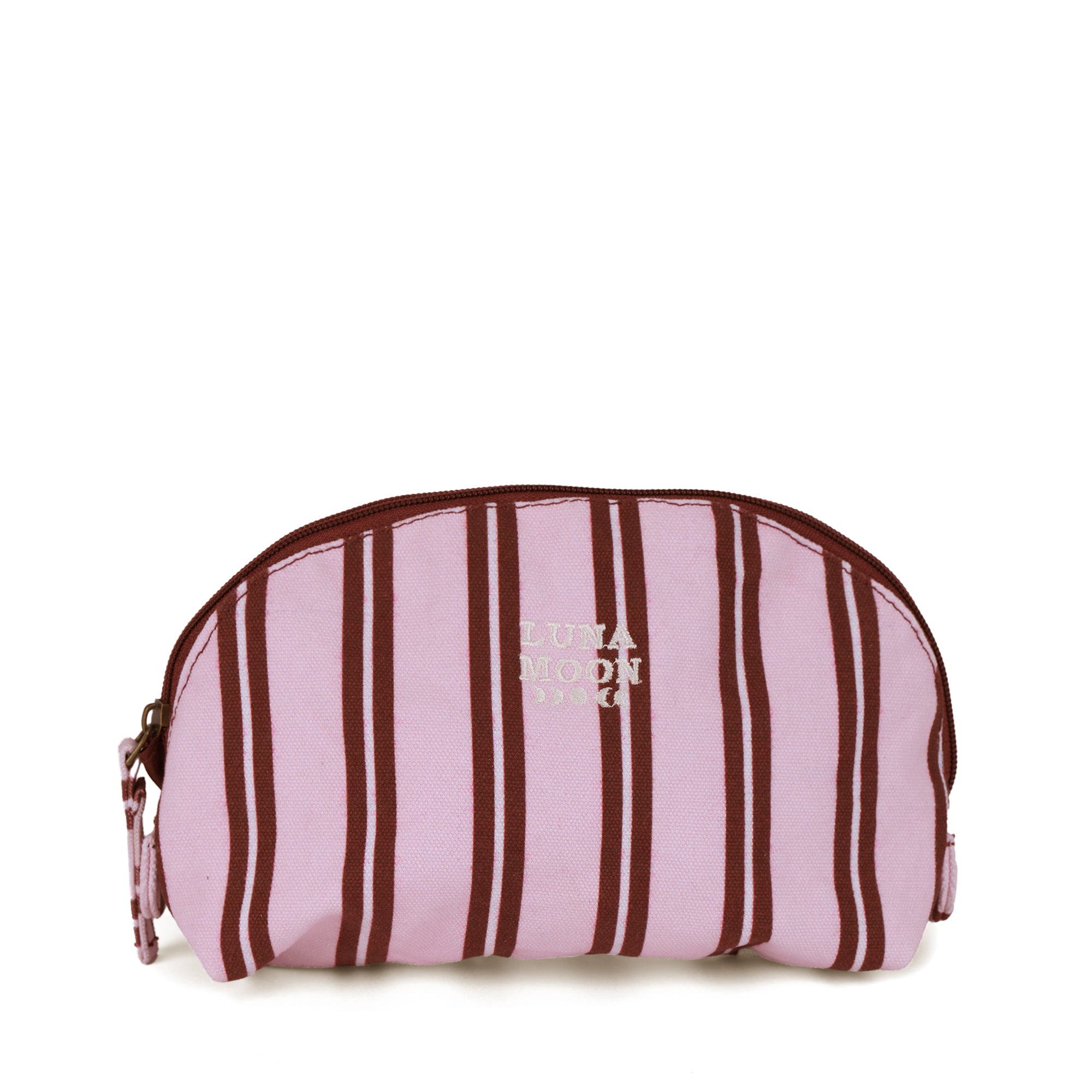 Luna Moon Cosmetic Bag - Sandra Stripes Accessory Light Pink
