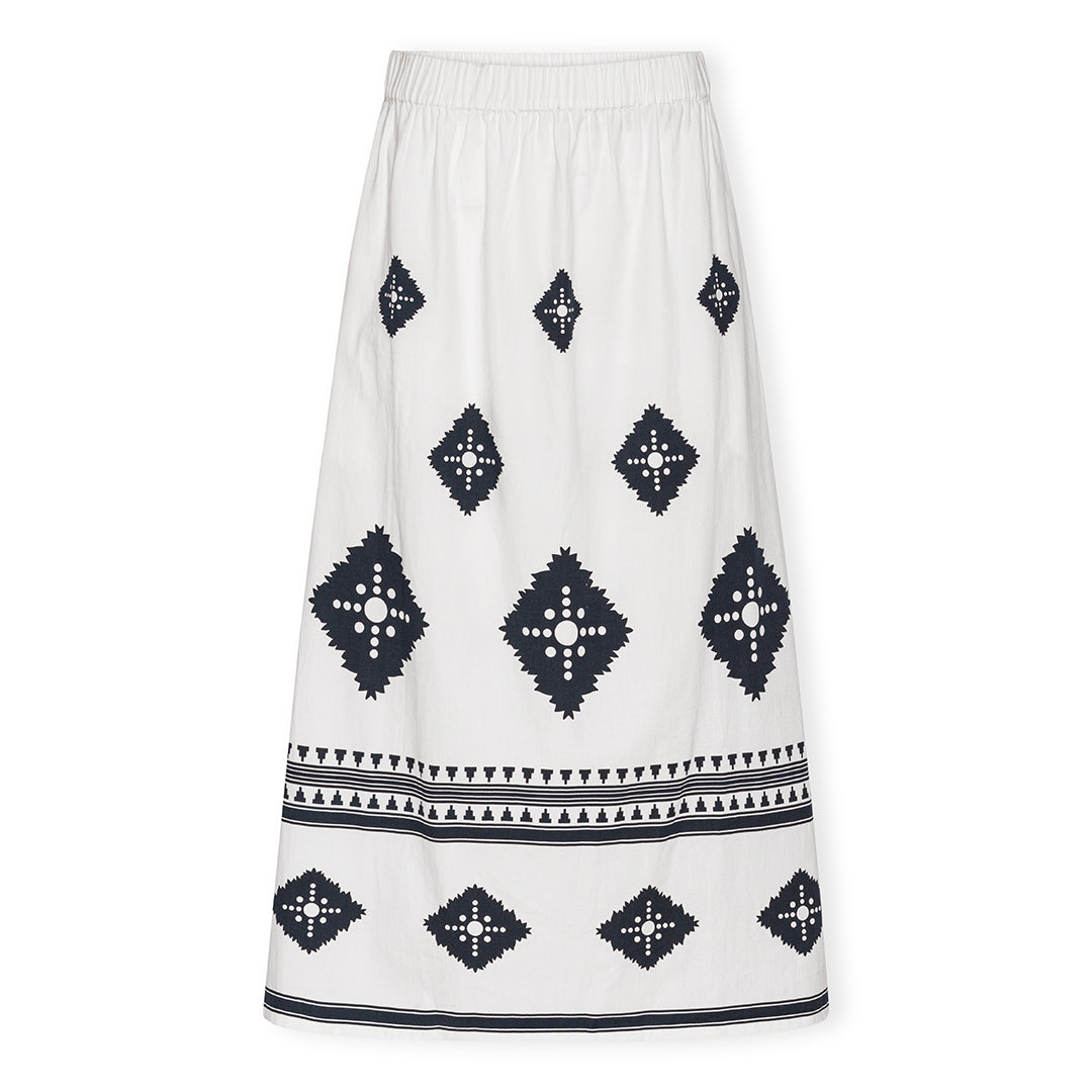 Luna Moon El Raval - Skirt Apparel Ivory - Black