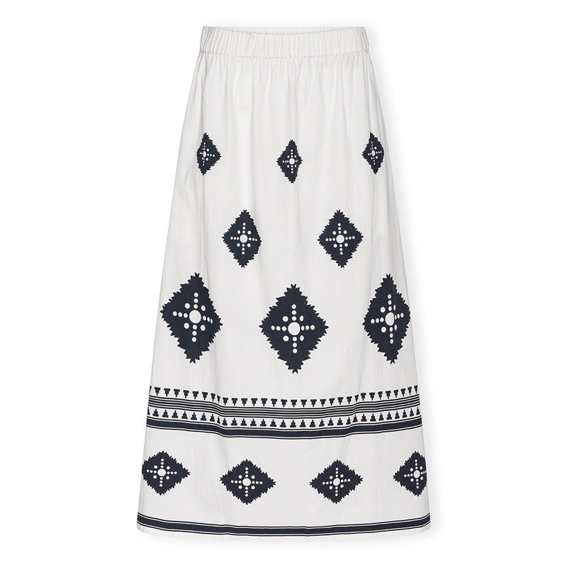 Luna Moon El Raval - Skirt Skirt Ivory - Black