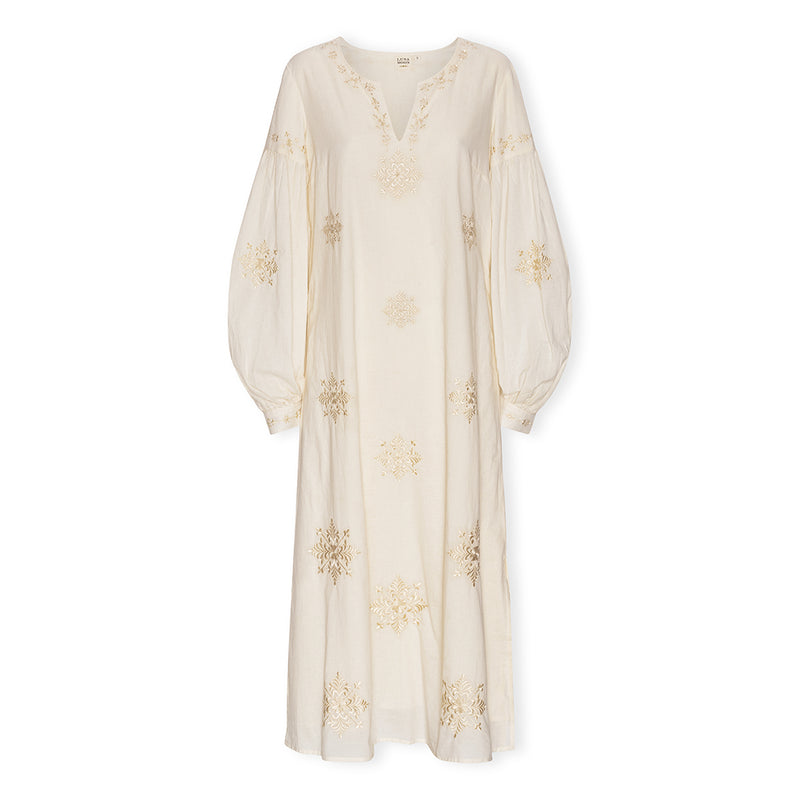 Luna Moon La Boca - Maxi Dress Dress Ivory