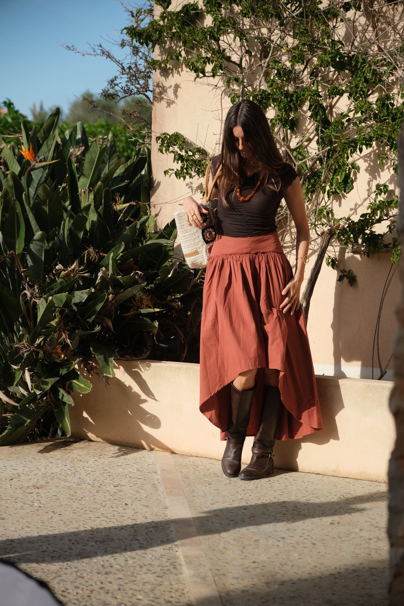 Luna Moon Lecce Skirt Skirt Chutney