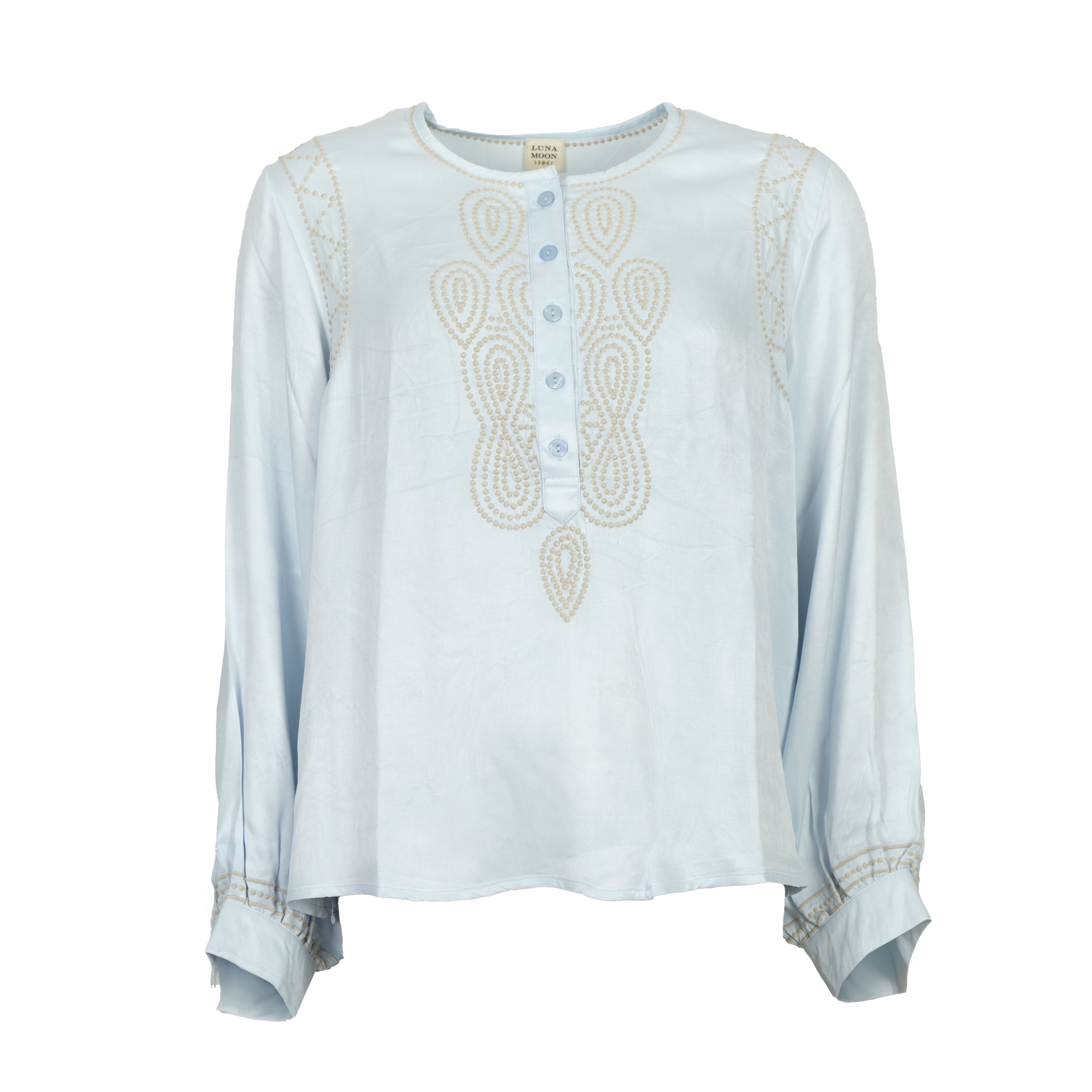 Luna Moon Madrid - Shirt Shirt Light Blue