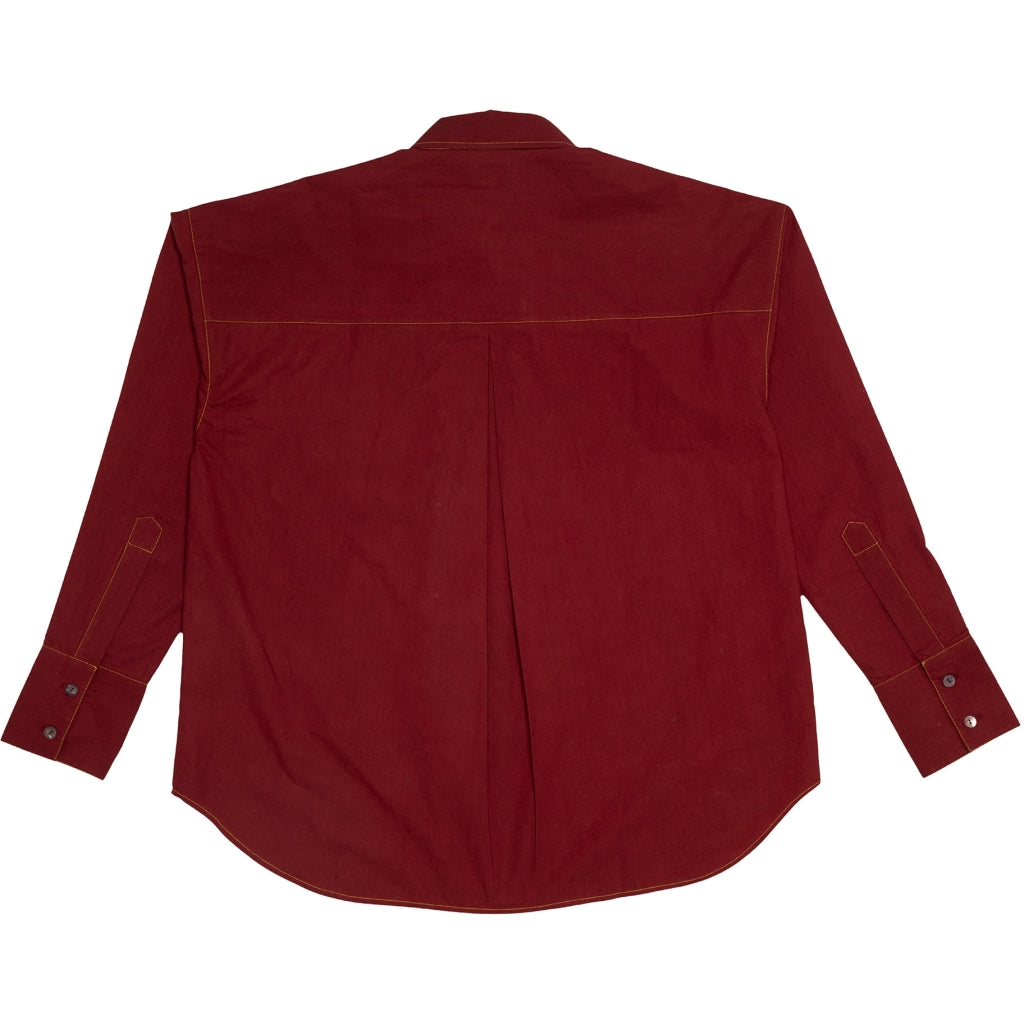 Luna Moon Marone Shirt Apparel Biking Red