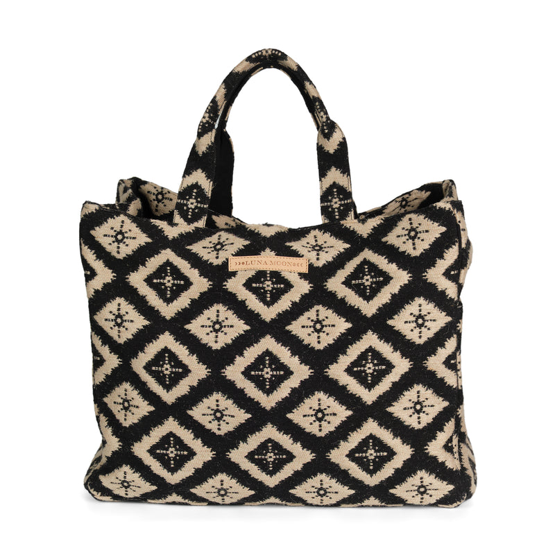 Luna Moon Mega shopper - Rue Rivoli Shopper Black