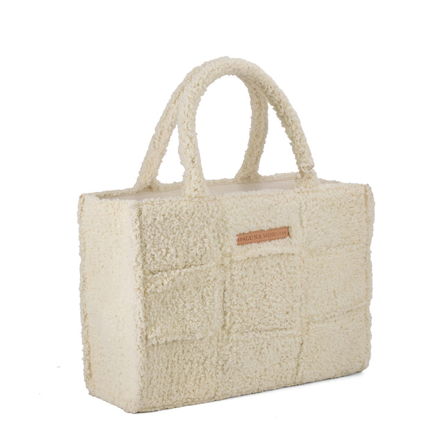 Luna Moon Mid Tote - Cervino Bag Winter white