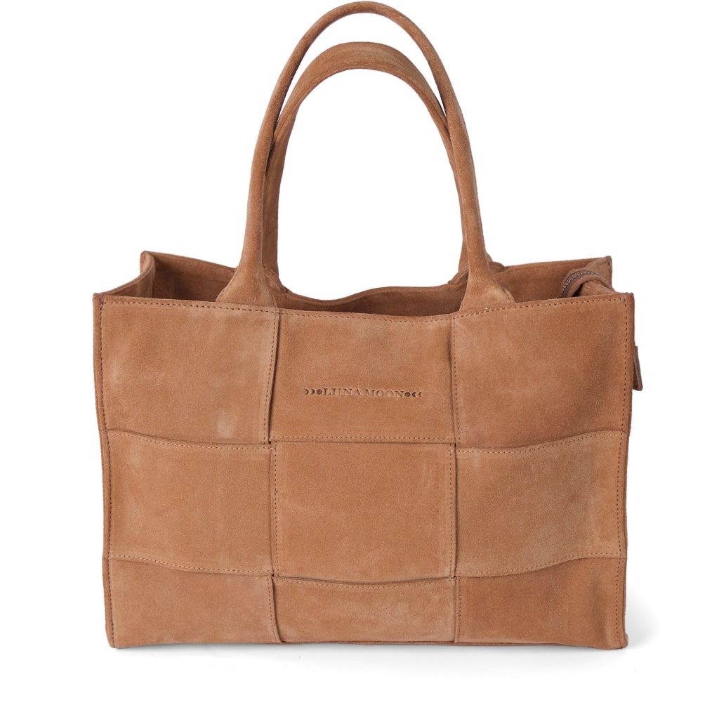 Luna Moon Mid Tote - Cervino Vista Tote bag Camel