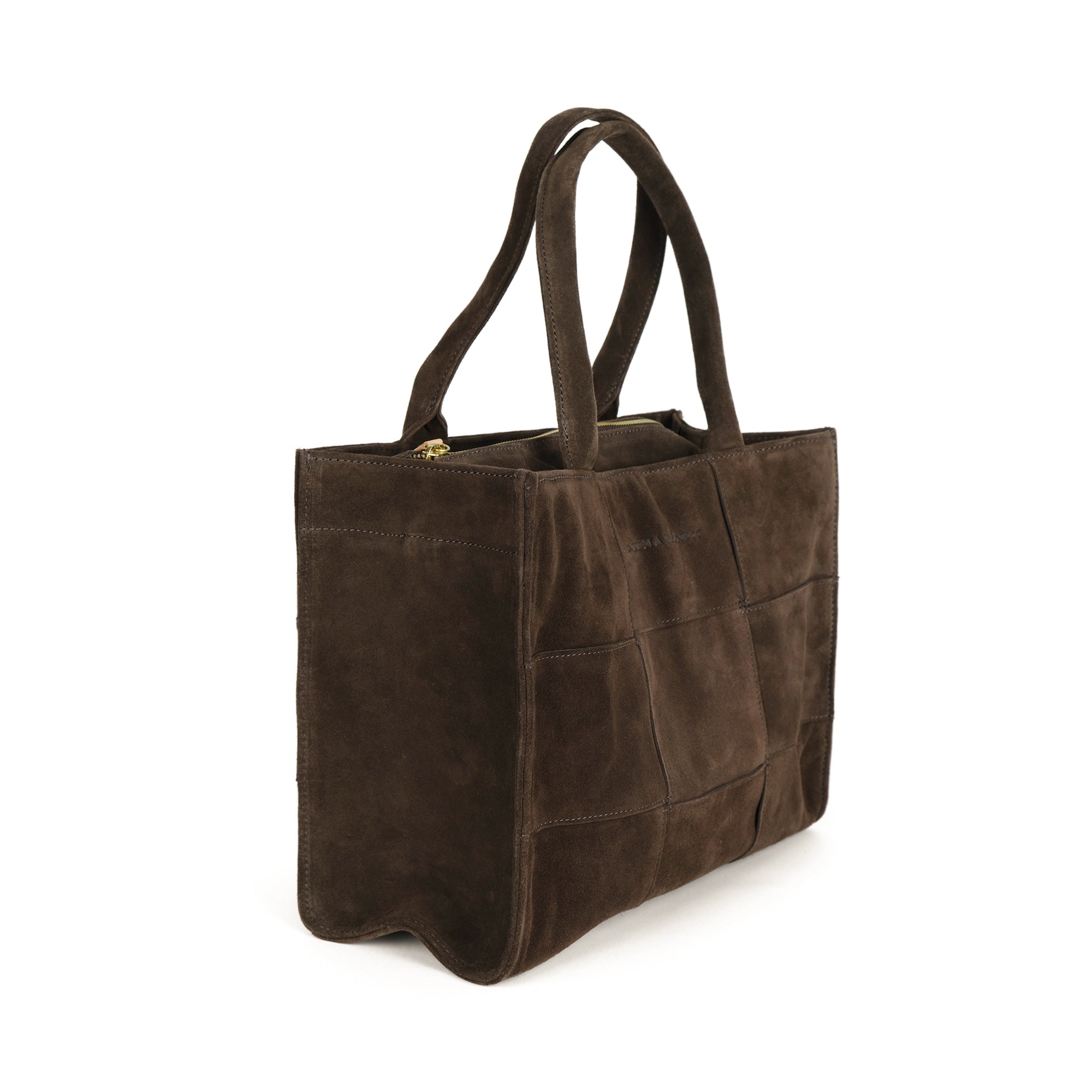Luna Moon Mid Tote - Cervino Vista Tote bag Chocolate Brown