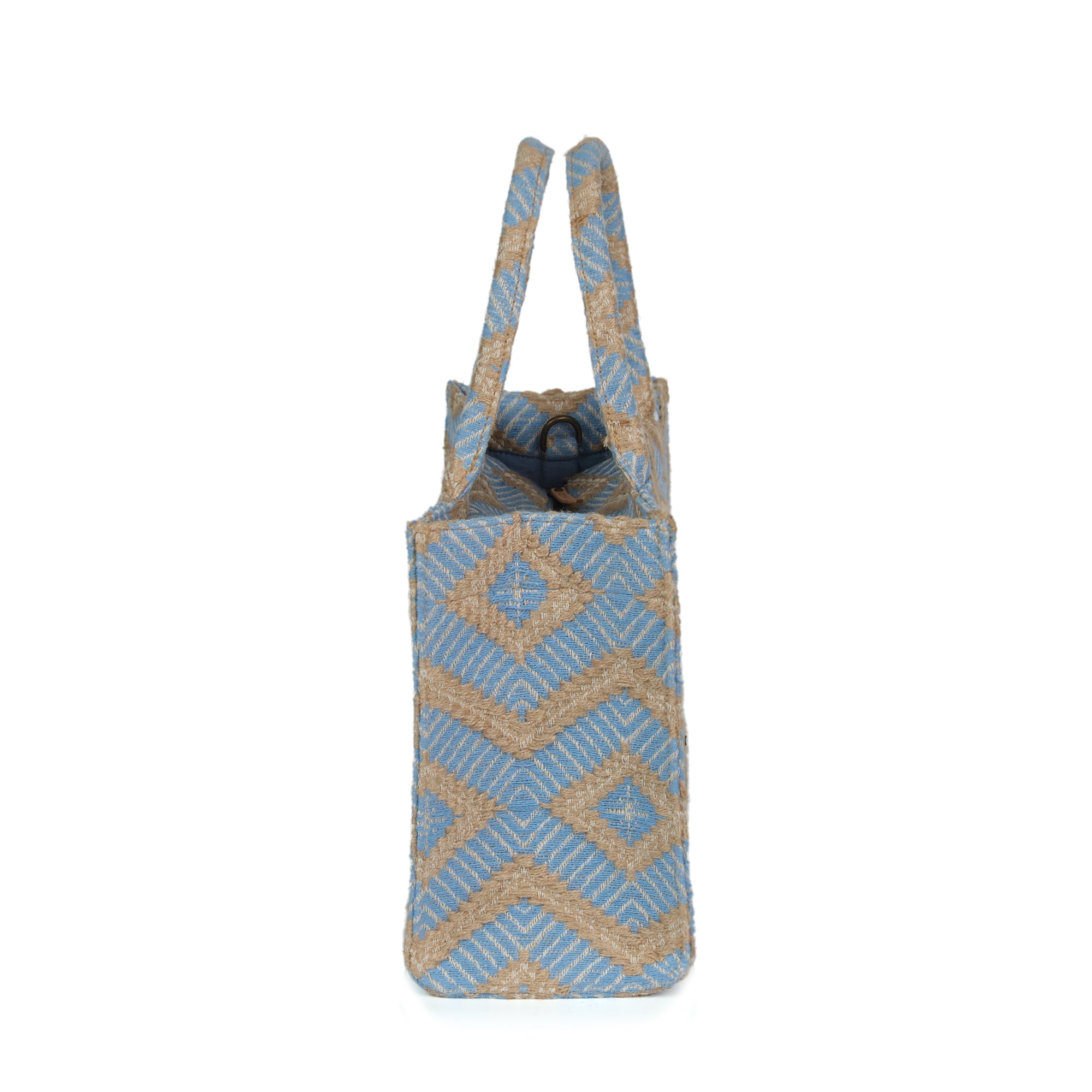 Luna Moon Mid Tote - La Rambla Bag Aquamarine