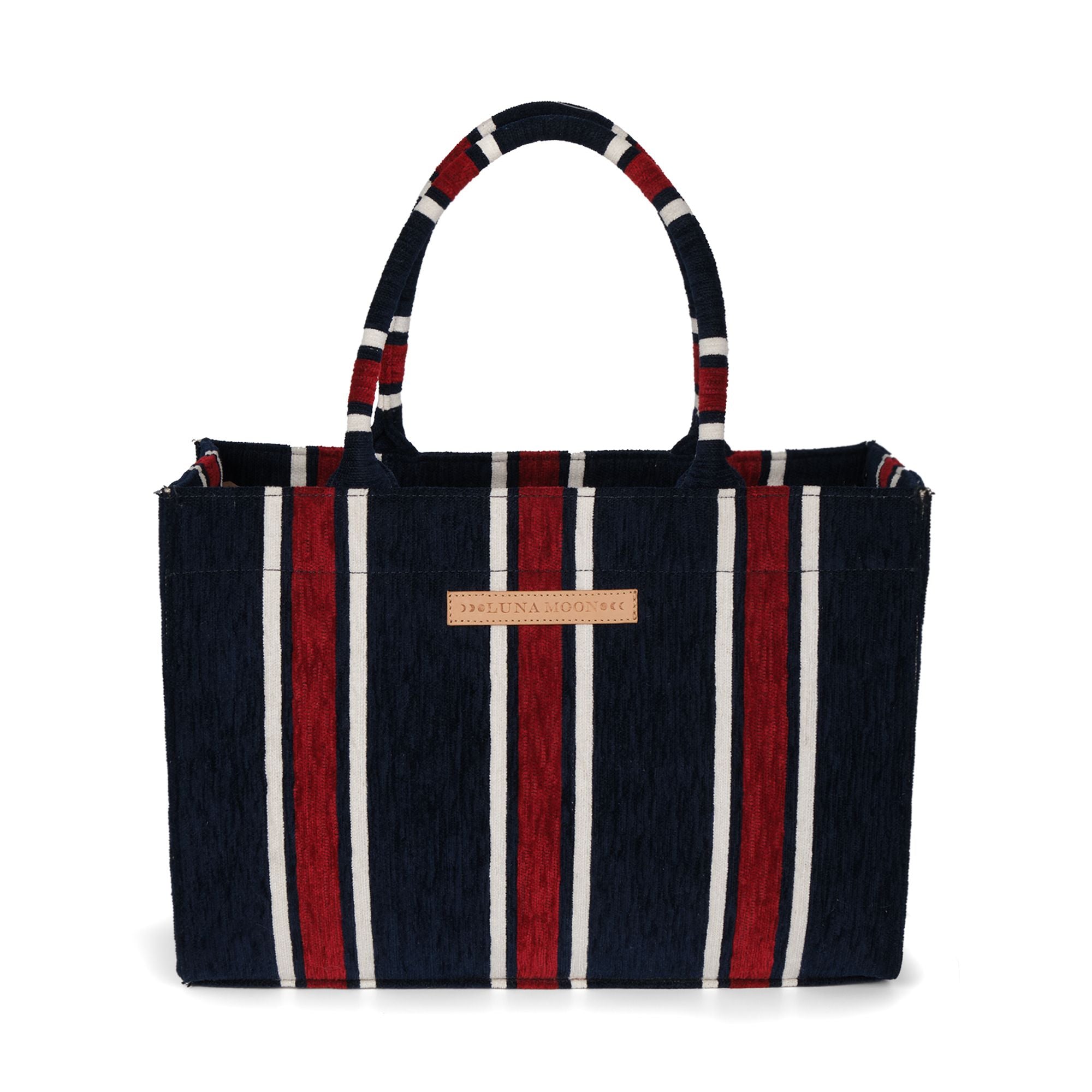Luna Moon Mid Tote - Le Marais Bag Blue-Red combi