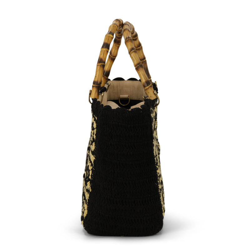 Luna Moon Mid Tote - Matala Bag Black