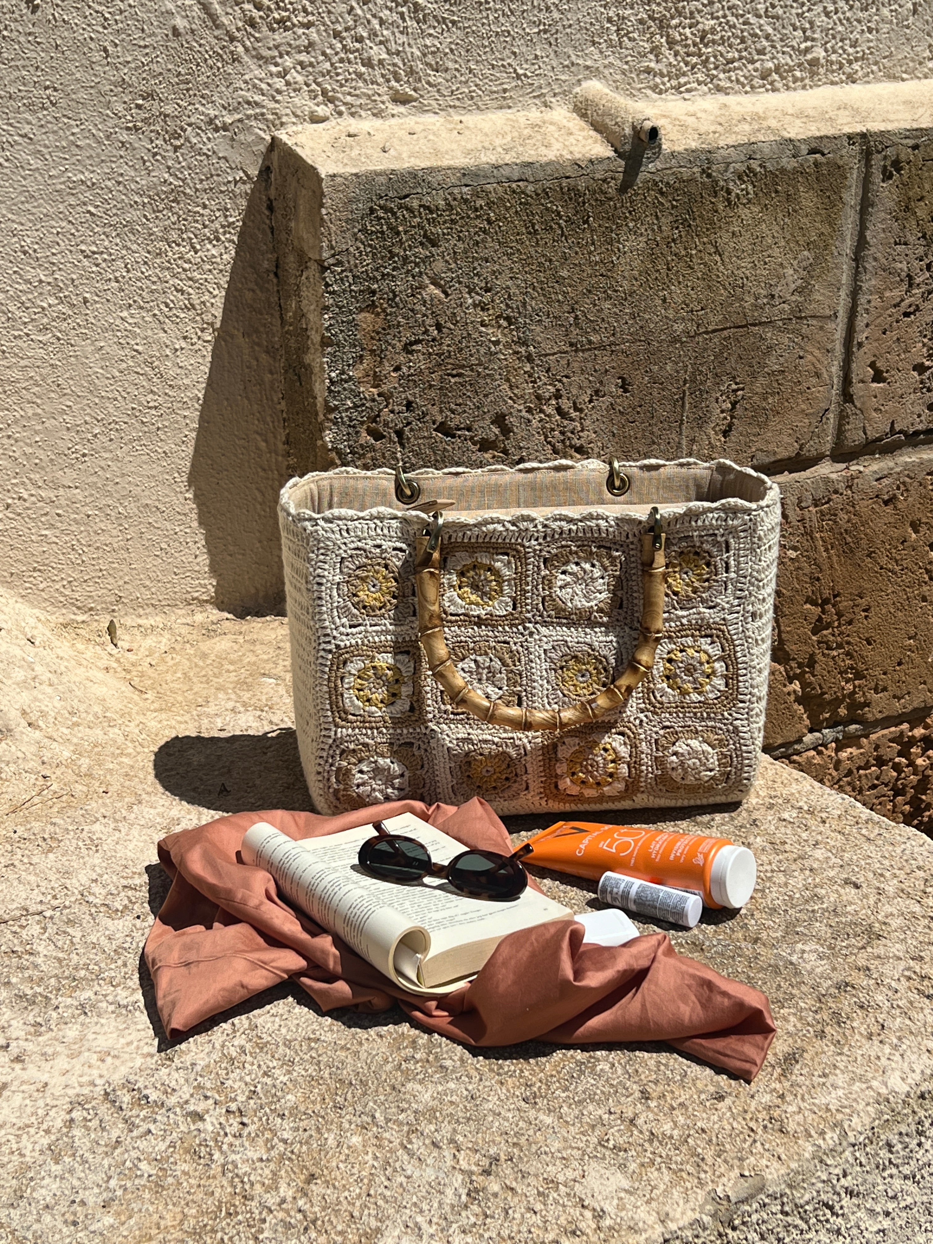 Luna Moon Mid Tote - Matala Bag Ivory