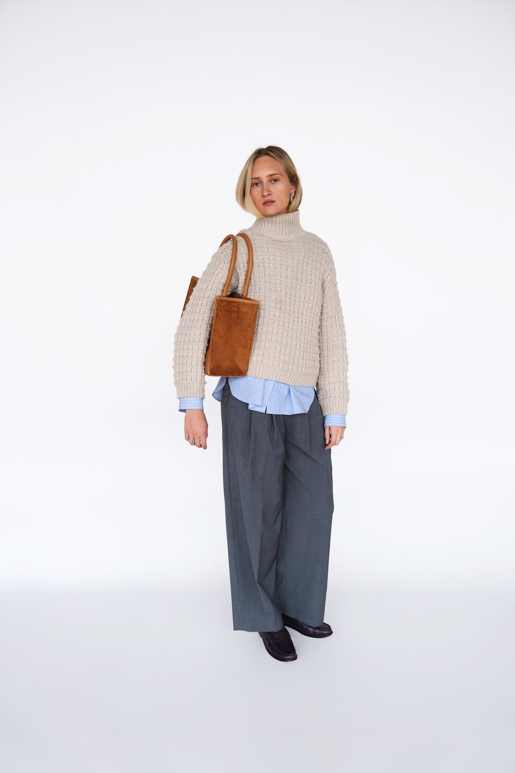 Luna Moon Mid Tote - Osaka Tote bag Camel