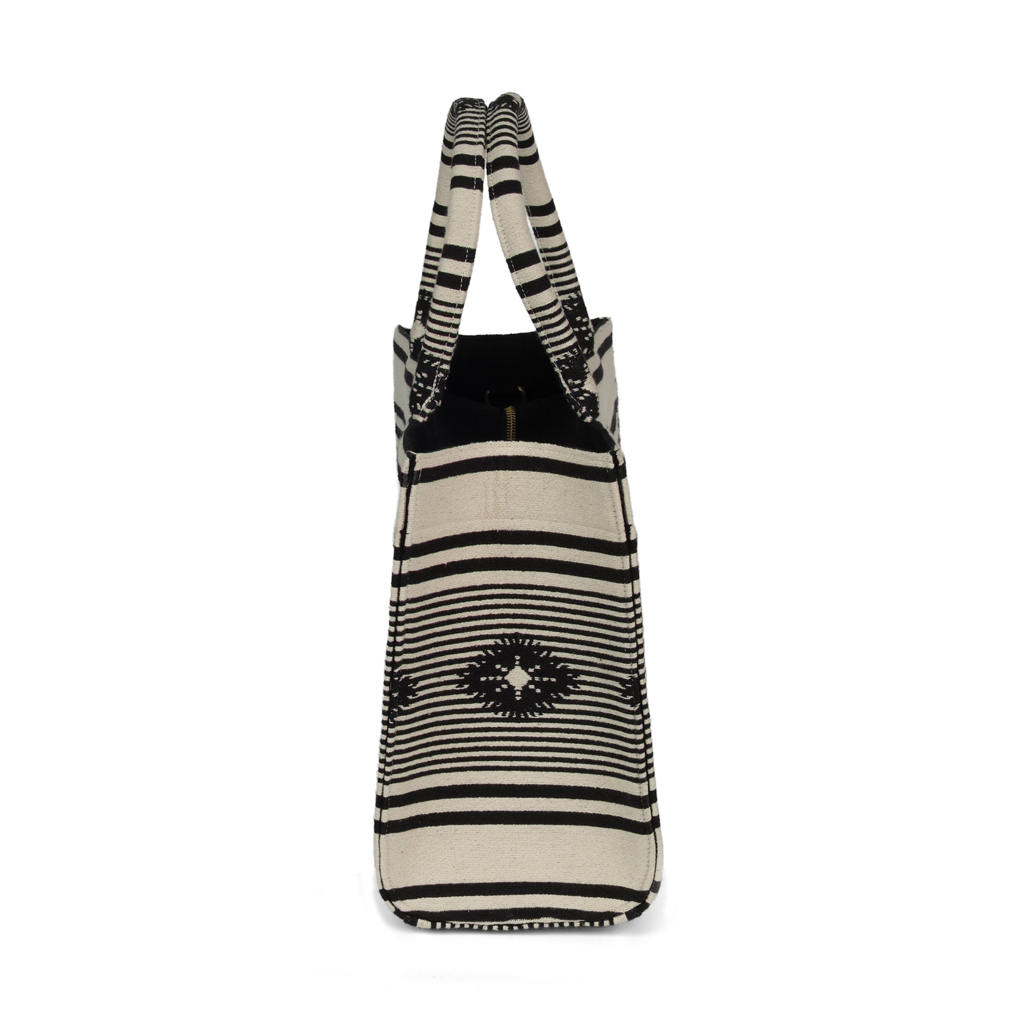 Luna Moon Mid Tote - Rue Neuve Bag Ivory - Black