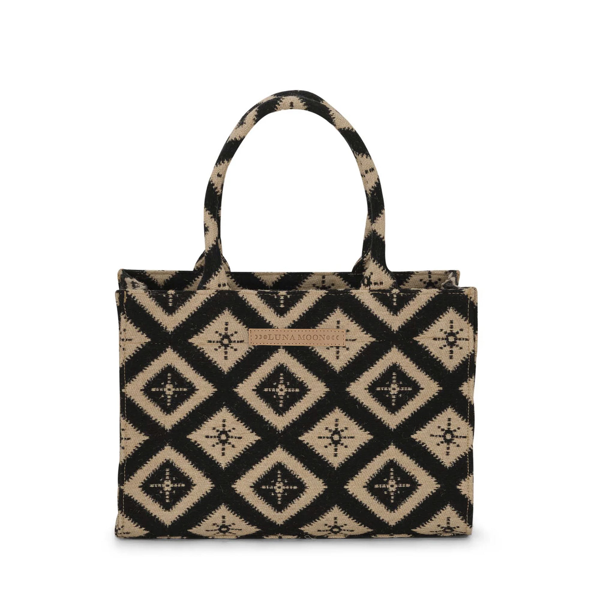 Luna Moon Mid Tote - Rue Rivoli Tote bag Black
