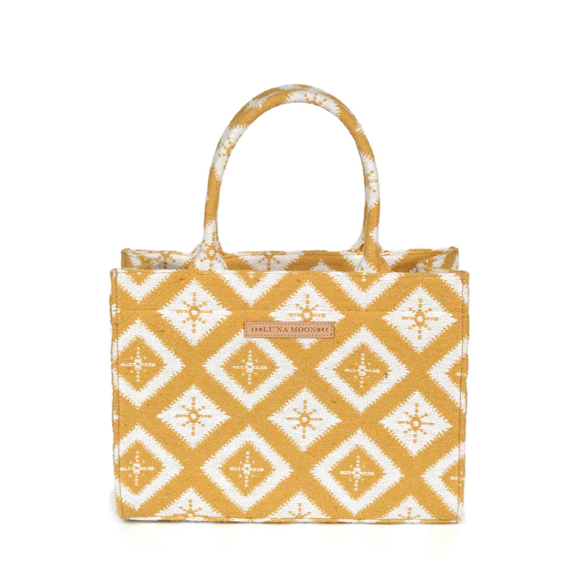 Luna Moon Mid Tote - Rue Rivoli Bag Ochre yellow