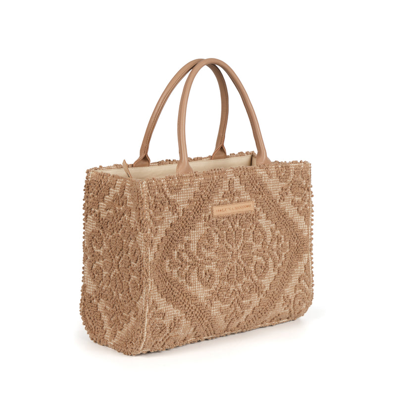 Luna Moon Mid Tote - Tilos Tote bag Sand
