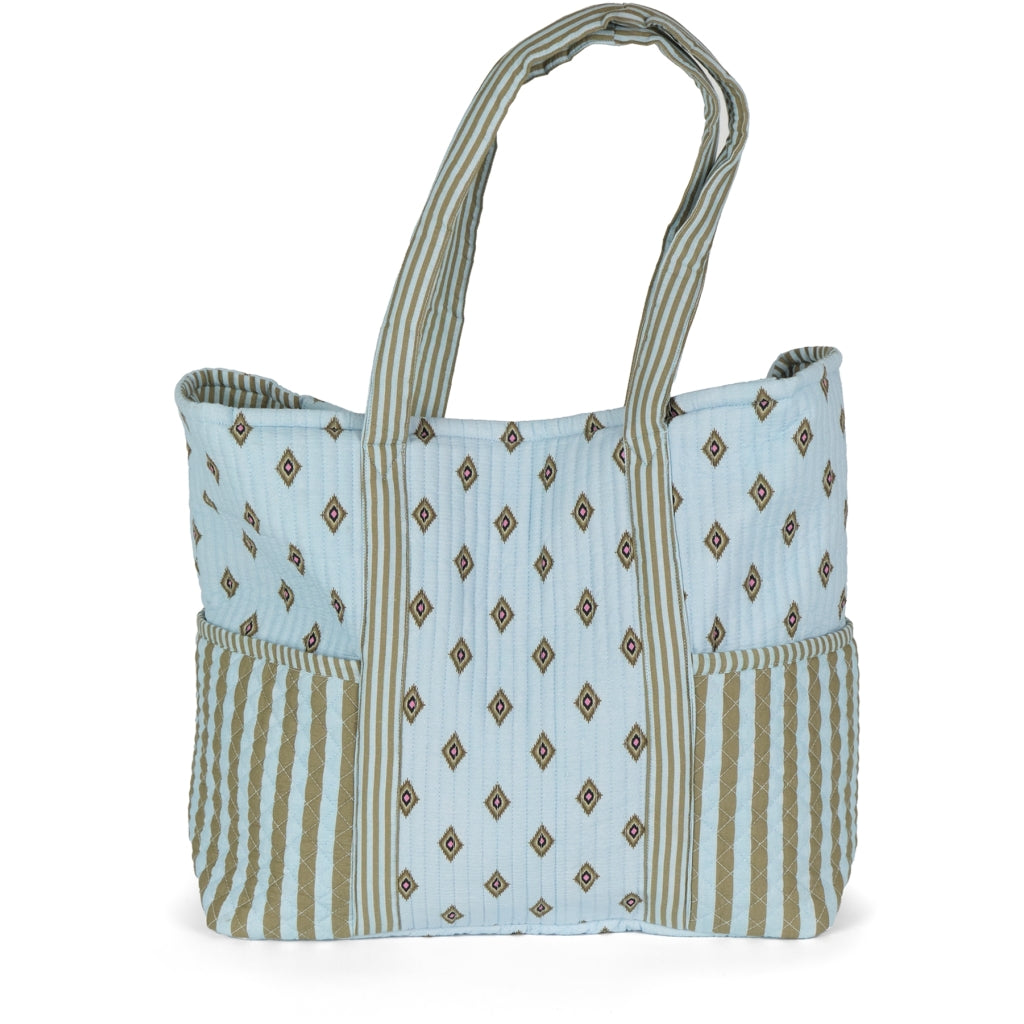 Luna Moon Middy Shopper - Pampelonne Shopper Light Blue